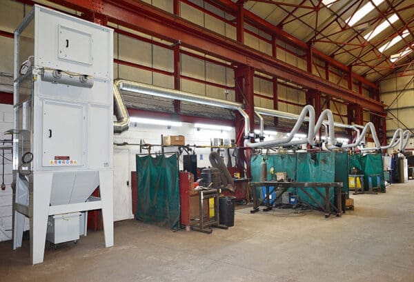 Fixed Point Weld Fume Extraction System